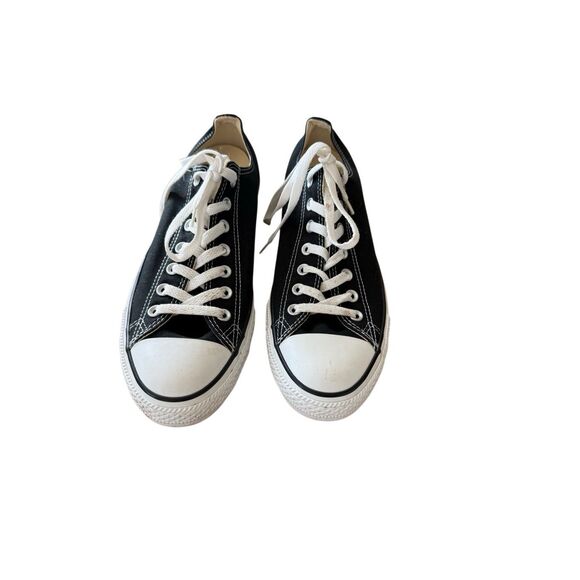 Converse Unisex Black Chuck Taylor All Star Lace Up Low Top Sneakers Sz M10 W12 - Picture 14 of 14